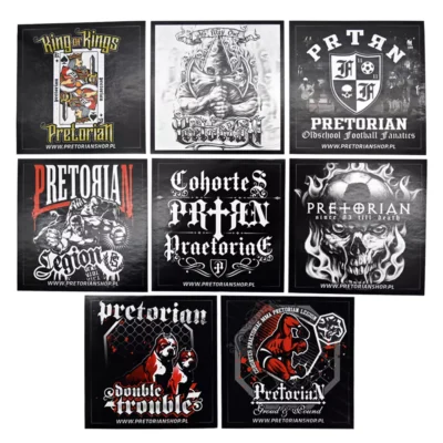 Pachet stickers PRETORIAN "RETRO COLLECTION
