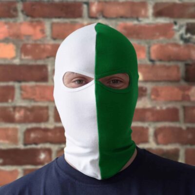 Cagula PGwear alb/verde