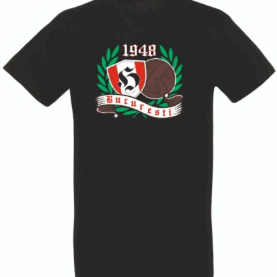 Tricou Bucuresti alb-rosu #2