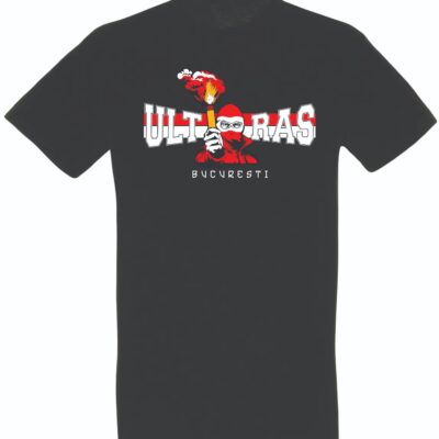 Tricou Bucuresti alb-rosu #5