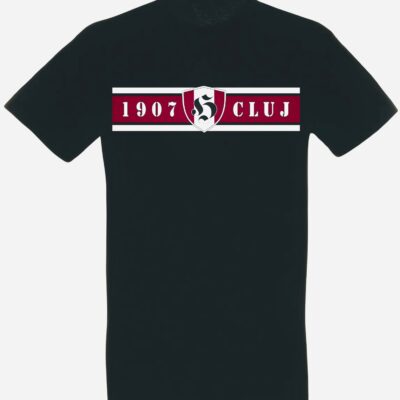 Tricou Cluj-Napoca alb-vișiniu #6